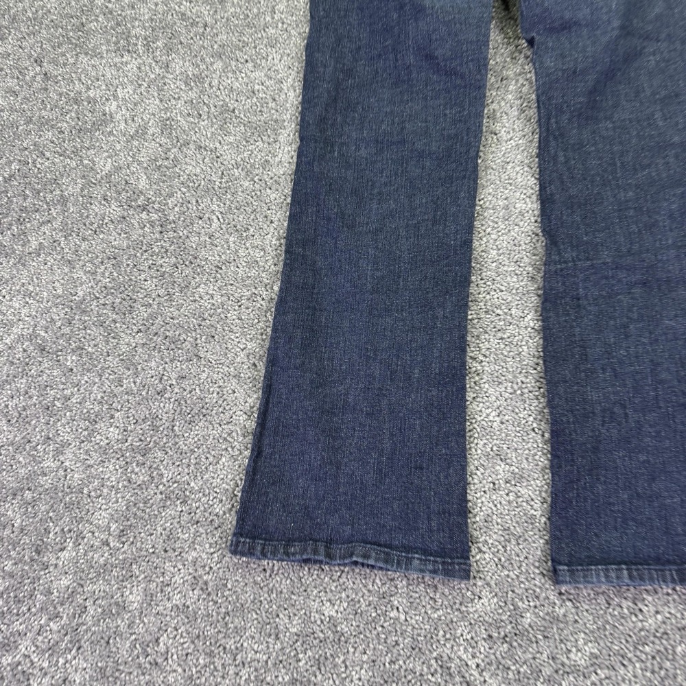Lee Jeans Womens 6 Short Blue Slender Secret Bootcut Stretch Dark Wash Denim - Picture 12 of 15